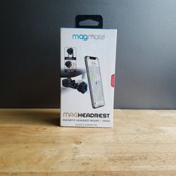 magmate.  MAGNETIC  HEADREST MOUNT + HOOK 