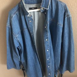 Jeans shirt For Woman