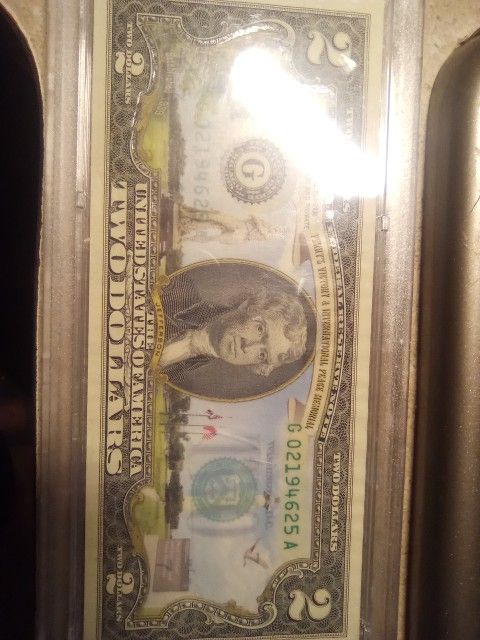 Nation Park 2 Dollar Bills