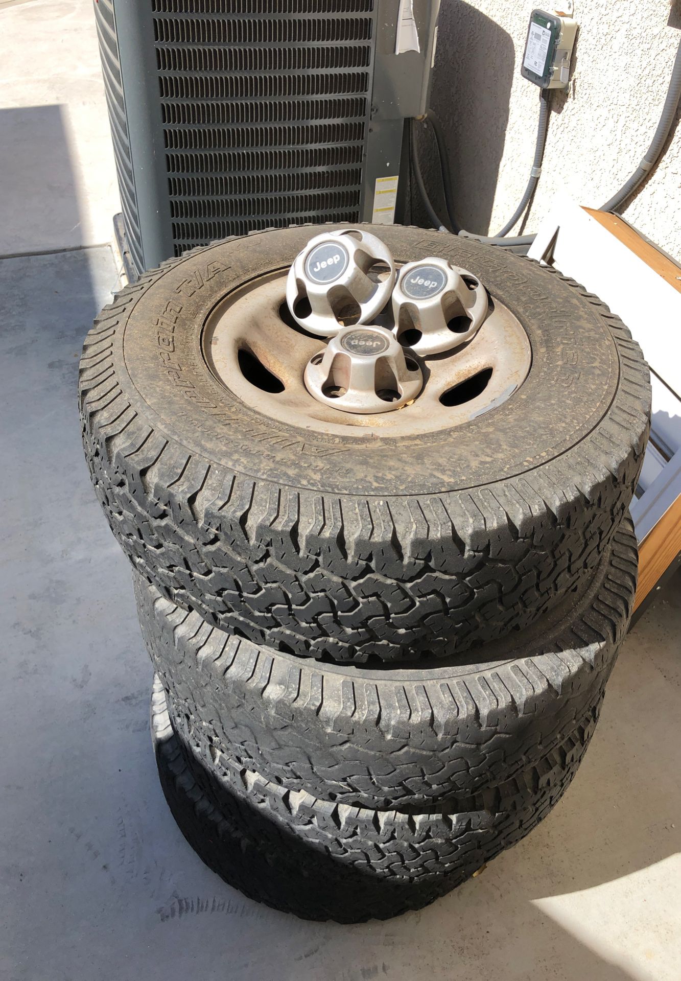 Jeep wheels and tires