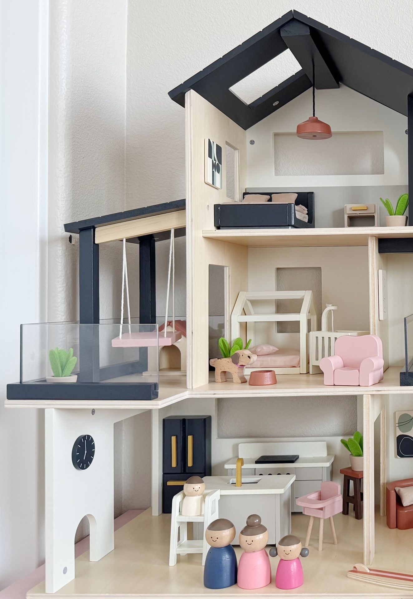 Tiny Land Doll House + Garage