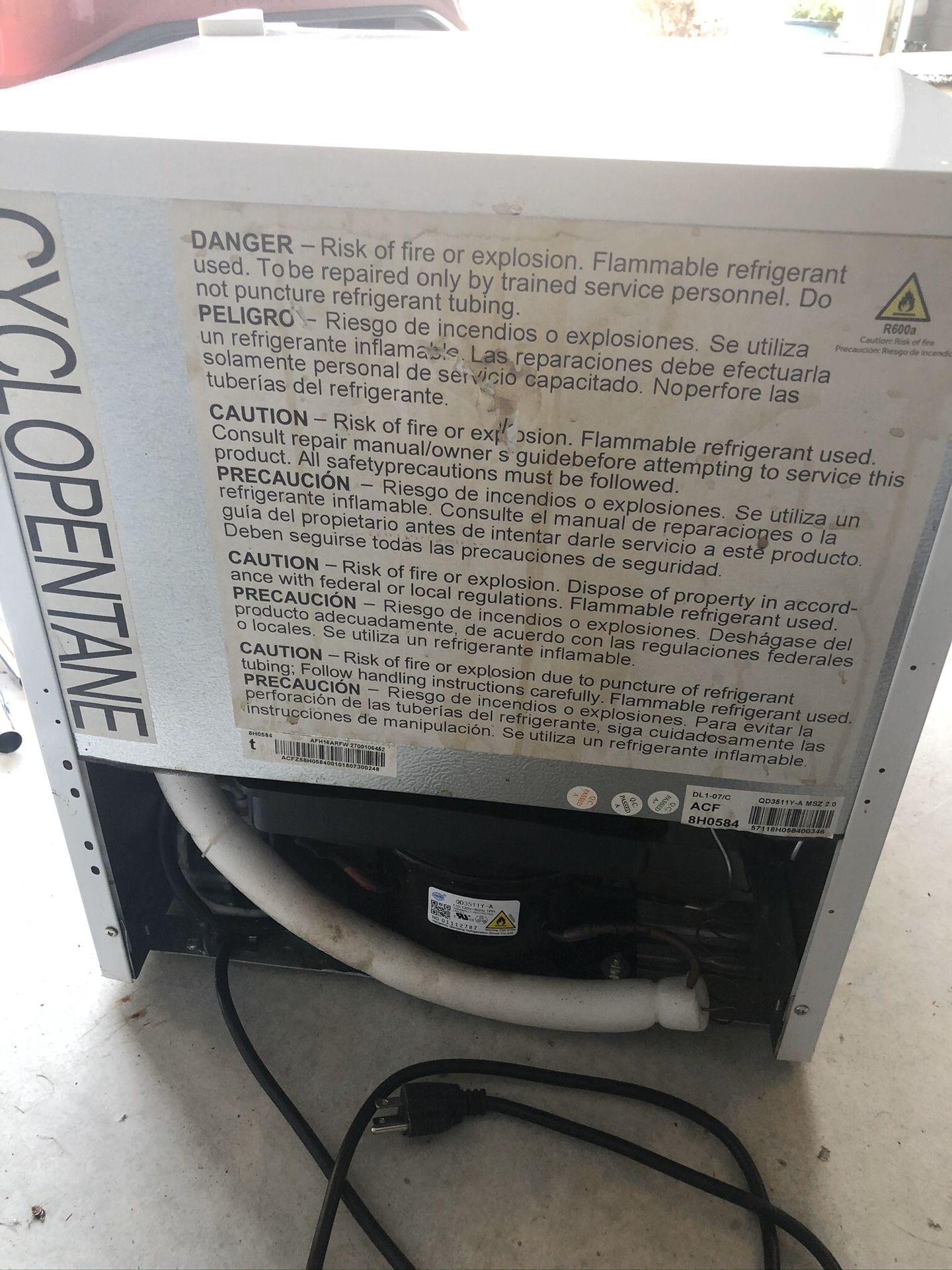 ARCTIC FRESH MINI FRIDGE for Sale in Hapeville, GA OfferUp