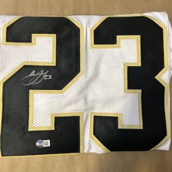 Autographed Marshon Lattimore Jersey