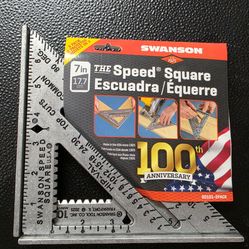 Swanson 7in square/ escuadras