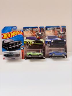 Hot Wheels Ford Mustang Lot – Mainline & Silver Series 60 Years