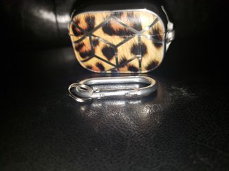 Leopard print Airpod case
