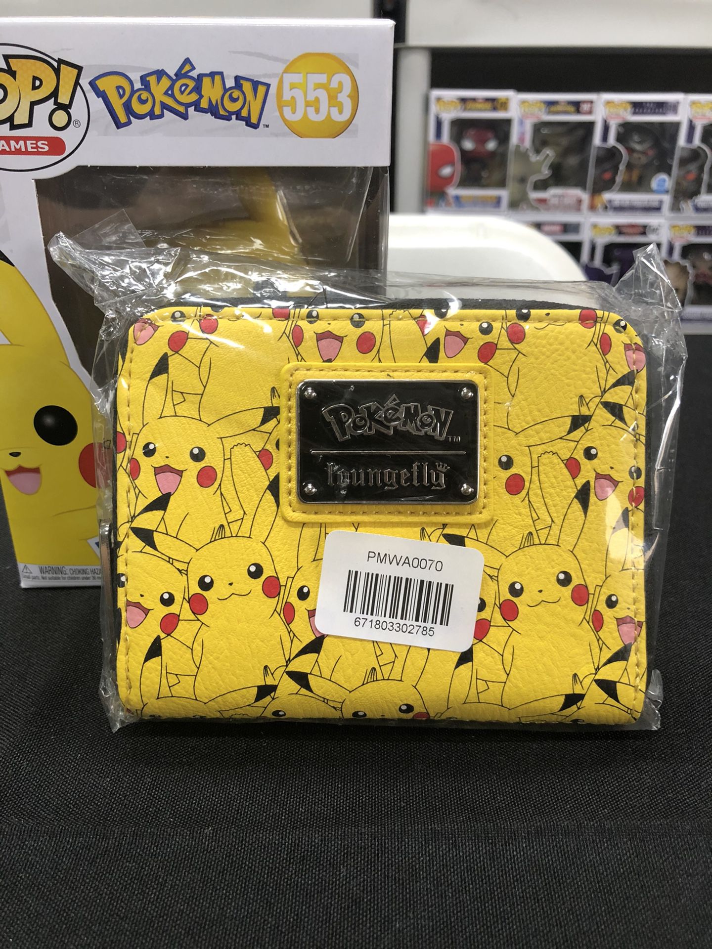 Loungefly Pokemon Pikachu Print Wallet