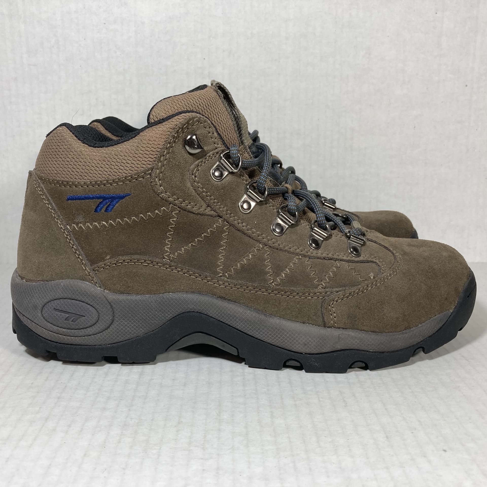 Hi-Tec Caldera Suede Active Rugged Outdoor Trail Hiking Shoes Mens Sz 10.5