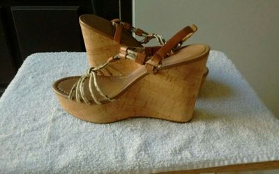 Coach wedges size 10