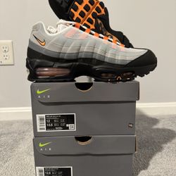 Nike Air Max 95 Big Bubble Bright Mandarin 12.5M