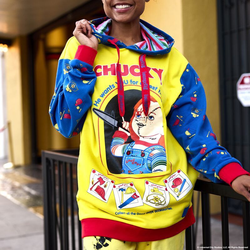 Official Chucky® “Good Guys” hooded Sweatshirt, Size Large