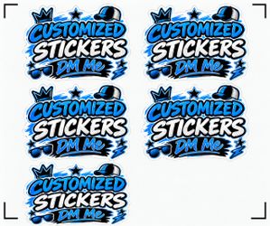 Customized stickers