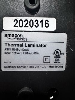 Thermal Laminador