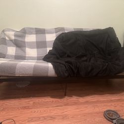 Futon with Black cover