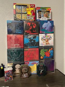 Serious Inquiries ONLY* Sealed Pokemon ETB Collection all mint