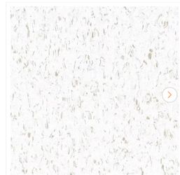 Imperial Texture Cool White 12 in. x 12 in. Water Resistant Glue-Down Vinyl Floor Tile (45 sq. ft./carton)