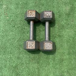 15Lb Dumbbells 