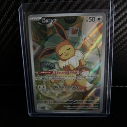 Eevee Prismtaic Evolutions Promo 173 Pokemon Card TCG Near Mint