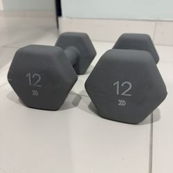 Set of 12lb. Weights