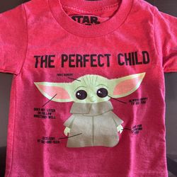 Baby Yoda Shirt 2T