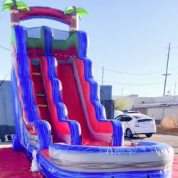 Moonwalk Water Slide and Bouncy