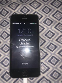 iPhone 5s iCloud locked