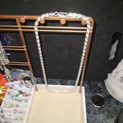 Silver Rope Chain