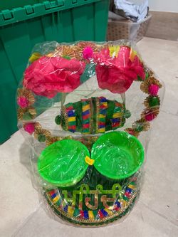Mehndi Decoration Tray Set