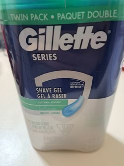 Gillette Shave Gel 7oz/2pack