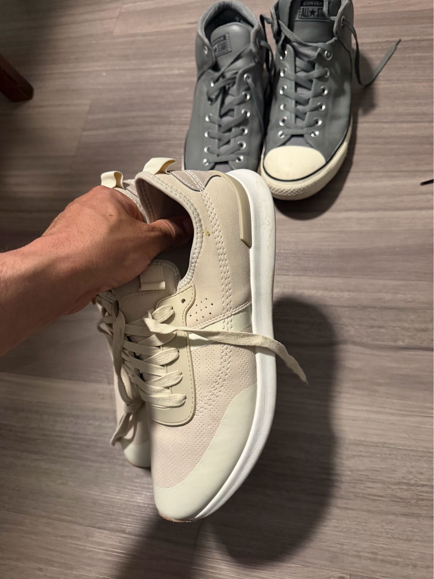 Steve Madden Sneakers – Cream/Beige