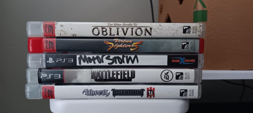 PS3 games, 6 for each