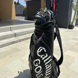 Golf Club Set And Bag
