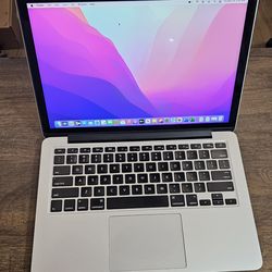 MacBook Pro 13 2015, i5, 16GB, 256GB SSD, Monterey