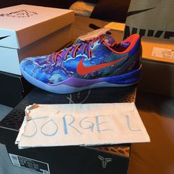 Kobe 8 Protro What The Size 10.5
