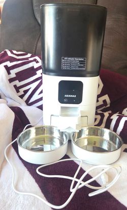 Airgurar automatic cat feeder