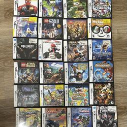 Nintendo DS Games Lot! 35 Total Games Complete In Box! 