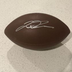 AUTHENTIC Signed JAXON DART Football