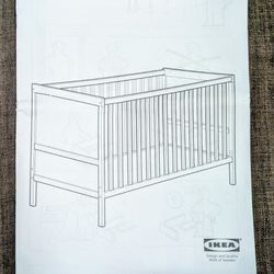 Sundvik Ikea Toddler Crib