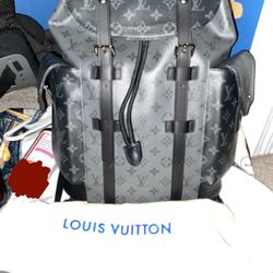 Louis Vuitton Christopher PM Monogram Eclipse Bag