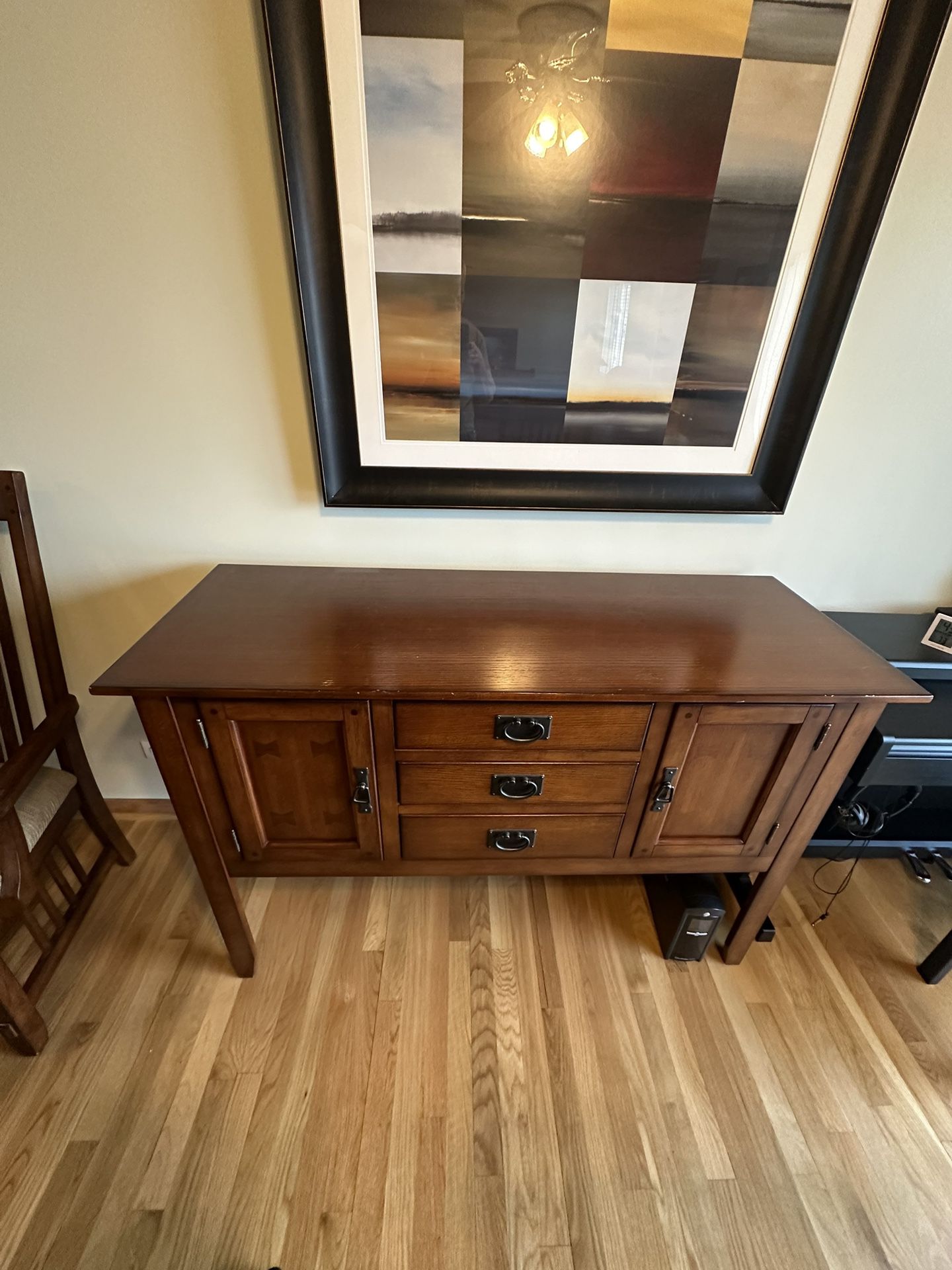 Buffet Table With Storage For Sale 