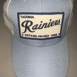 Vintage TACOMA RAINIER’S TRUCKER MESH HAT READ BELOW 