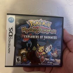 Pokemon: Mystery Dungeon: Explorers Of Darkness For Nintendo DS