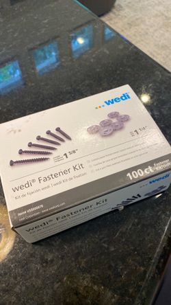 Wedi wall board fasteners