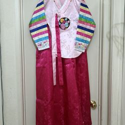 Korean Traditional Dress, 2 Piece Size 12