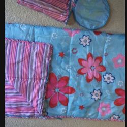 Kids Barbie Sleeping Bag