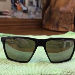 Oakley FrogSkins, With Mirrored Lenses And Matte Black Finish