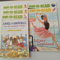 Ready to Read, Level three. Set of 5 books