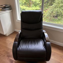 Leather Rocker Recliner Swivel
