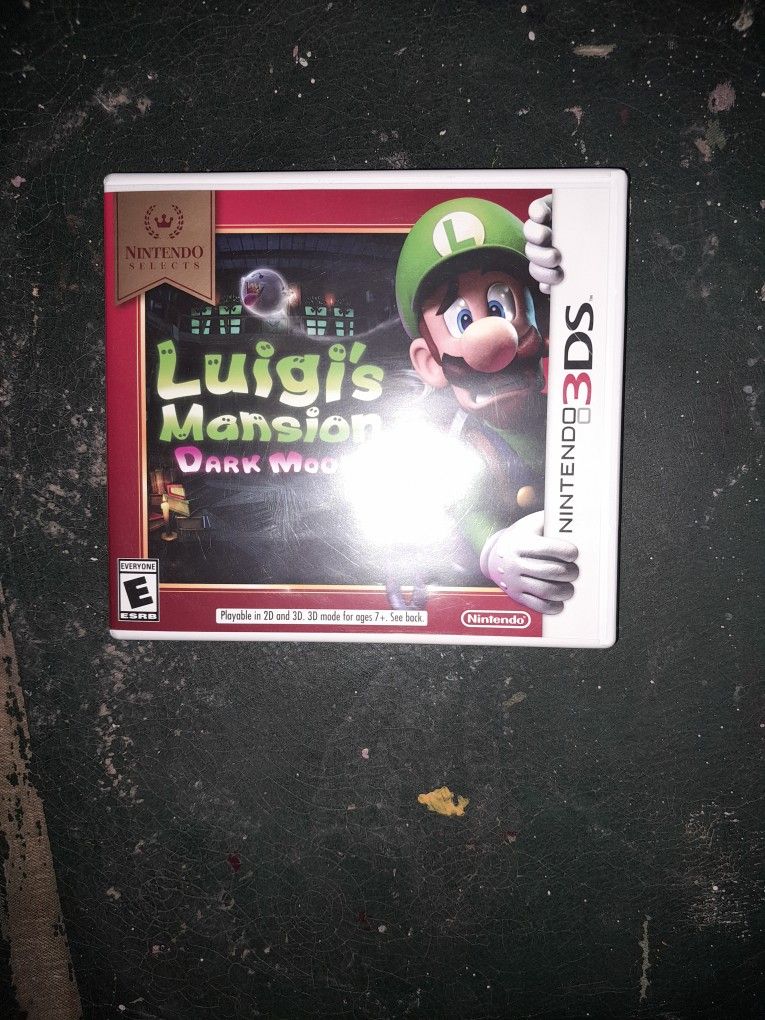 Luigi Mansion Dark Moon