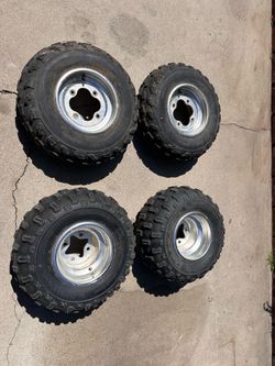 OEM ATV Wheels Rims Suzuki LTZ250 Honda TRX250EX TRX400EX